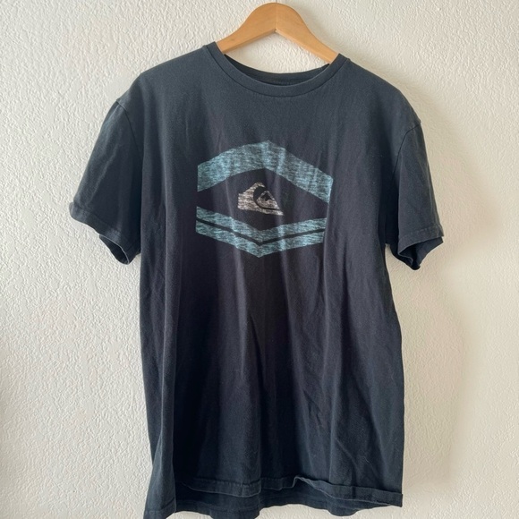 Quiksilver Gray Reversible Tee TShirt - Picture 1 of 5